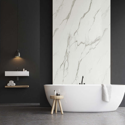 Panel de ducha Carrara Marble Mate de 10 mm (1 m x 2,4 m)