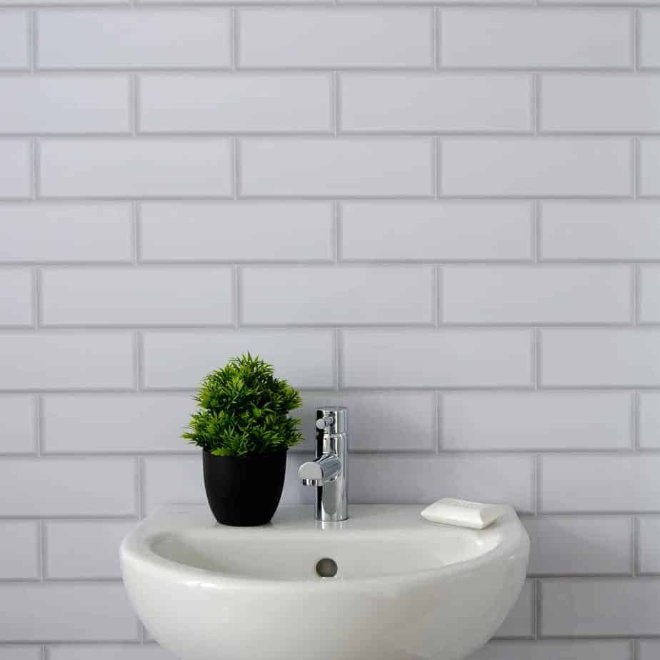 Panel de ducha London Tile Brillante de 10 mm (1 m x 2,4 m)