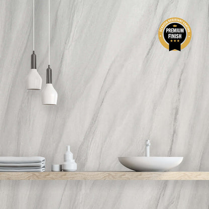 Panel de ducha Ocean Grey Ultra Mate de 10 mm (1 m x 2,4 m)