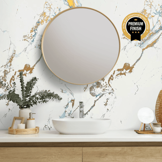 Panel de ducha Oro Blue Ultra Mate de 10 mm (1 m x 2,4 m)