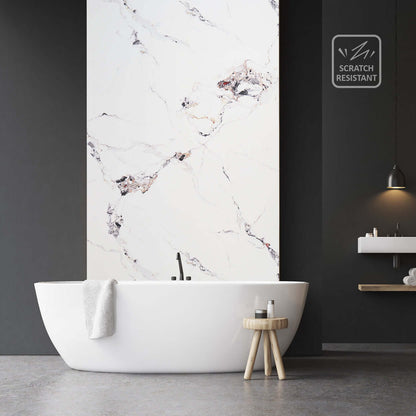 Panel de ducha Oro Gold Marble Ultra Mate de 10 mm (1 m x 2,4 m)