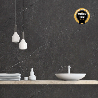 Panel de ducha Pietra Marble Ultra Mate de 10 mm (1 m x 2,4 m)