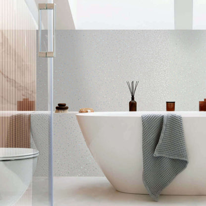 Panel de ducha Platinum White Sparkle Brillante de 10 mm (1 m x 2,4 m)