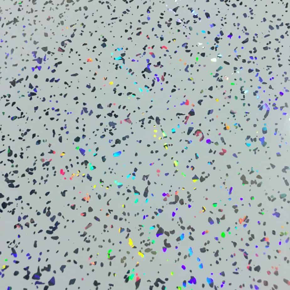 Panel de ducha Platinum White Sparkle Brillante de 10 mm (1 m x 2,4 m)