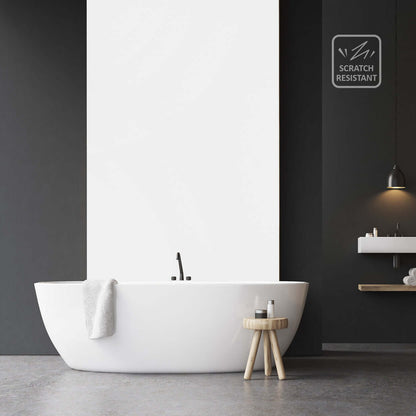 Panel de ducha White Ultra Mate de 10 mm (1 m x 2,4 m)