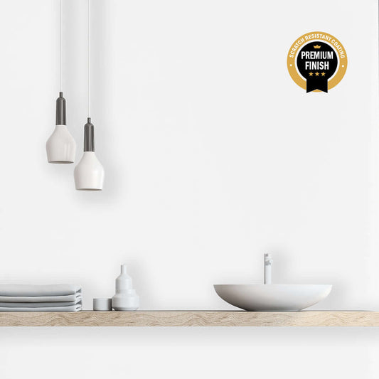 Panel de ducha White Ultra Mate de 10 mm (1 m x 2,4 m)