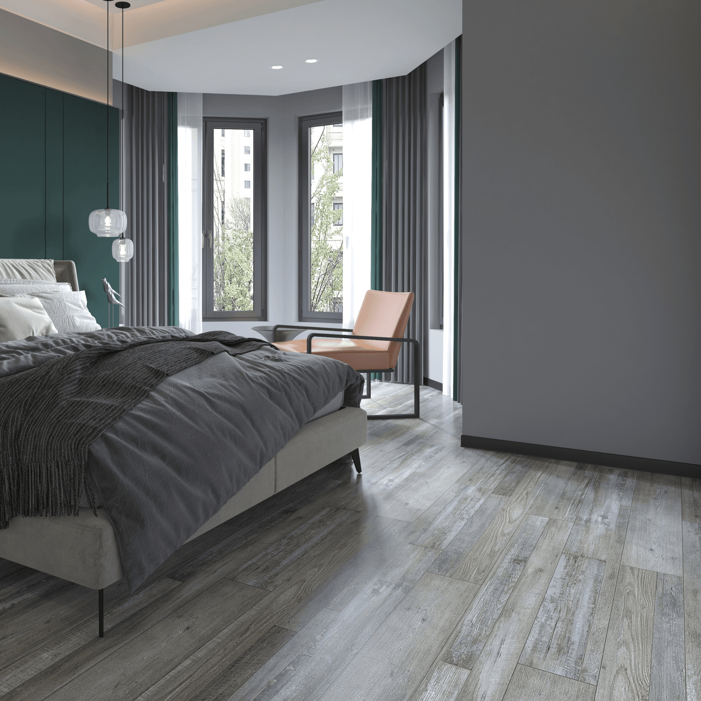 Suelo vinílico Napoli con sistema de clic – 1,75 m²