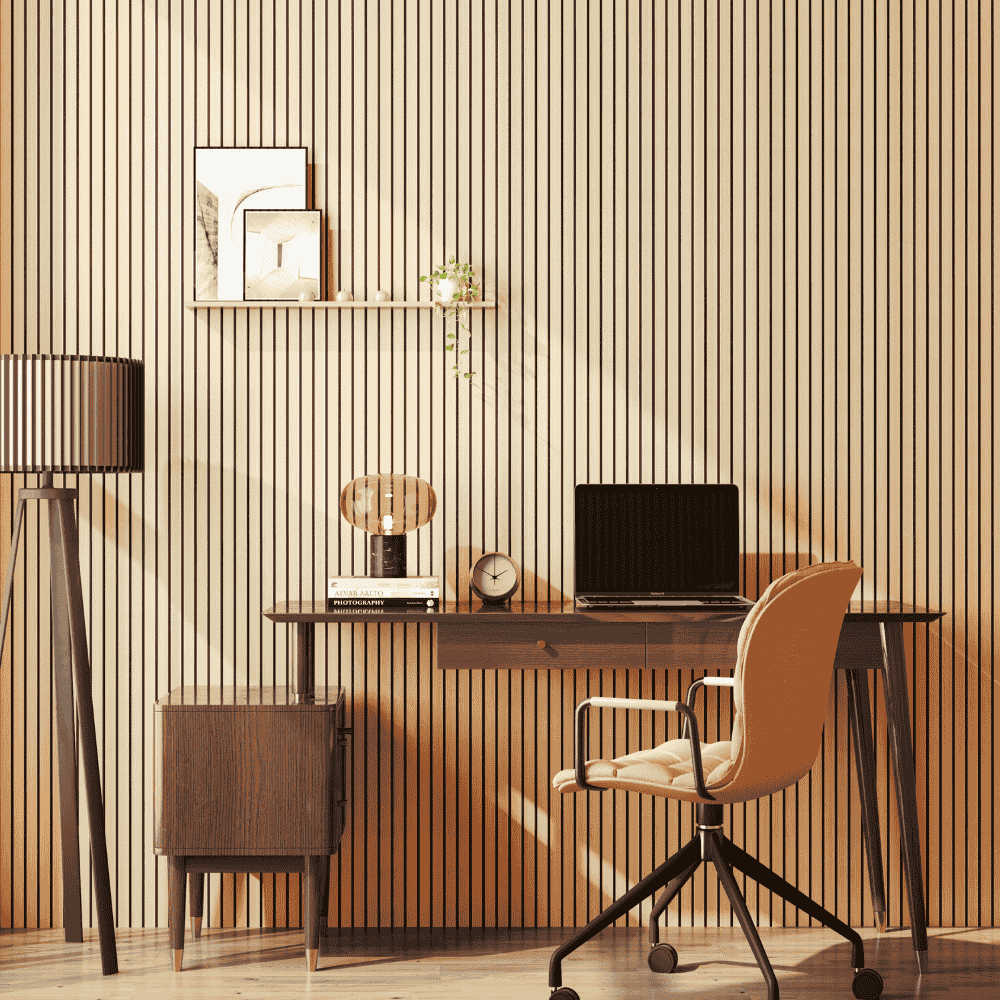 Panel de pared con lamas American Oak AquaGuard