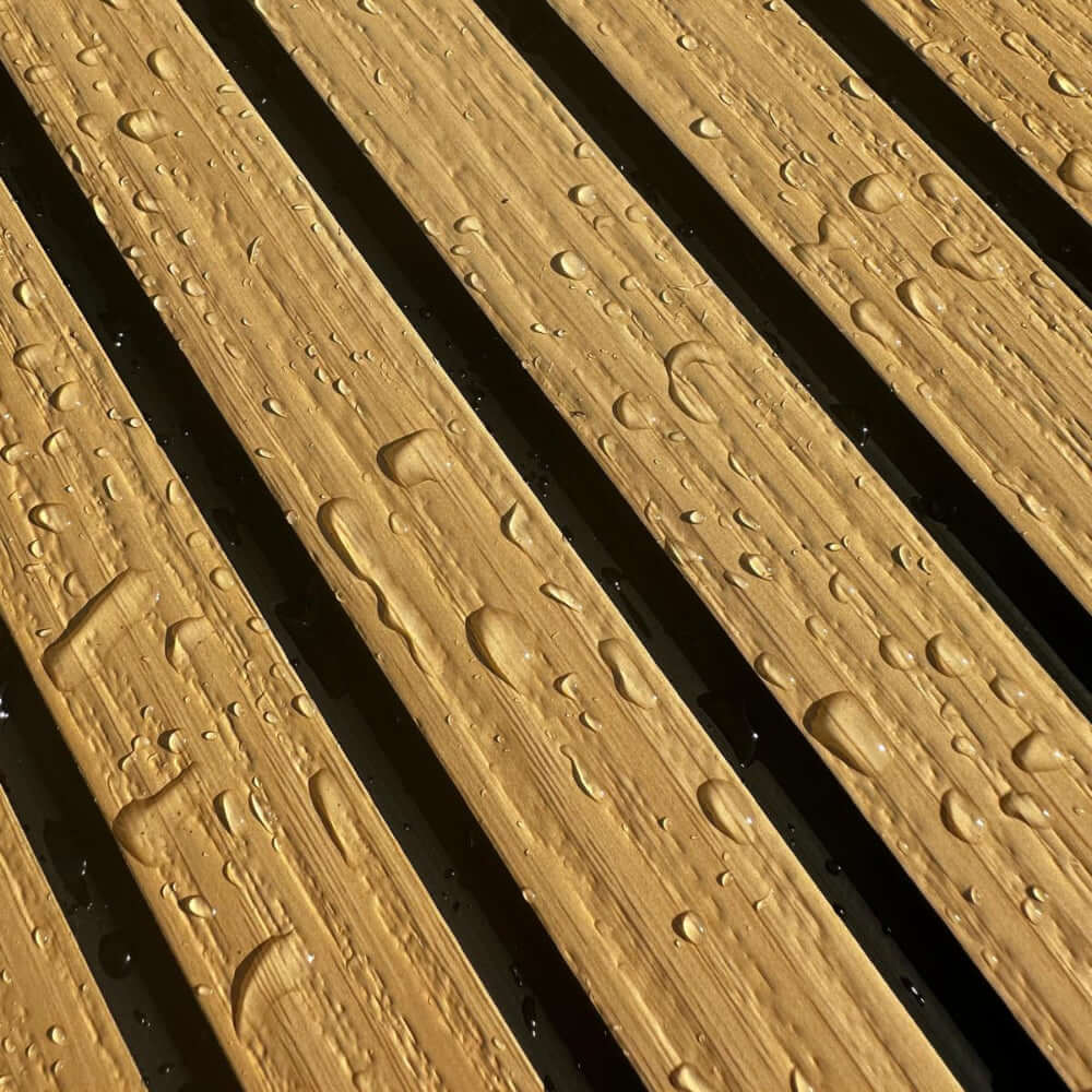 Panel de pared con lamas American Oak AquaGuard