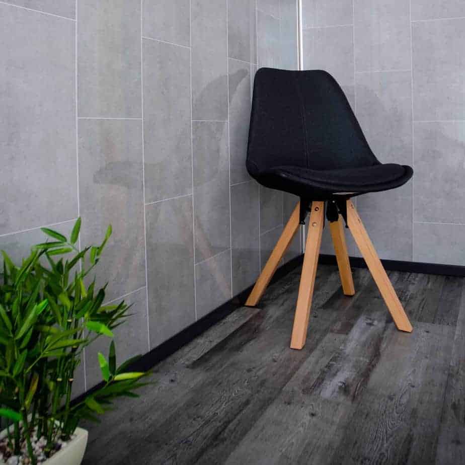 Panel de pared Modern Grey con efecto de azulejo, de 8 mm (2,6 m)