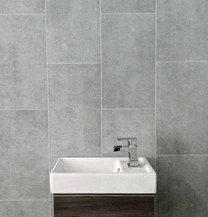 Panel de pared Modern Grey con efecto de azulejo, de 8 mm (2,6 m)