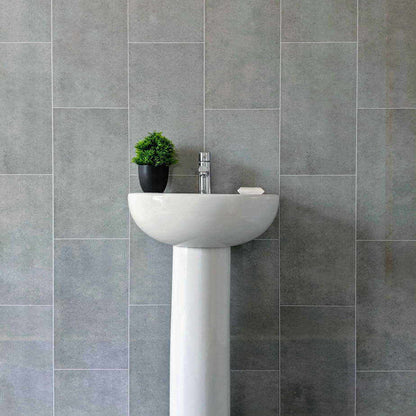 Panel de pared Modern Grey con efecto de azulejo, de 8 mm (2,6 m)