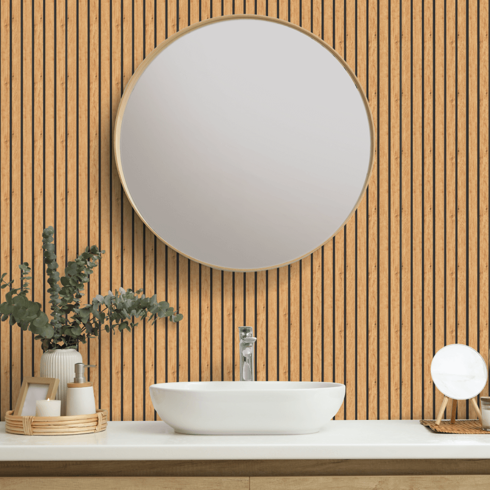 Panel decorativo de lamas Natural Oak AquaGuard