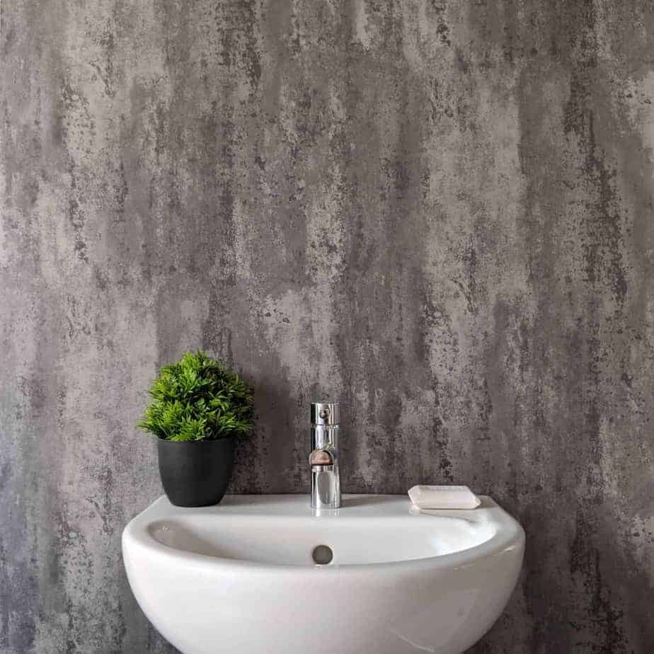 Panel de ducha Polished Concrete Mate de 10 mm (1 m x 2,4 m)