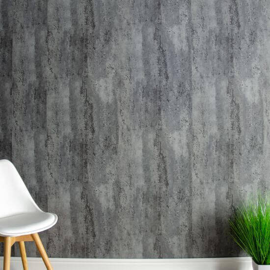 Panel de pared para baño de hormigón pulido de 8 mm (2,6 m)