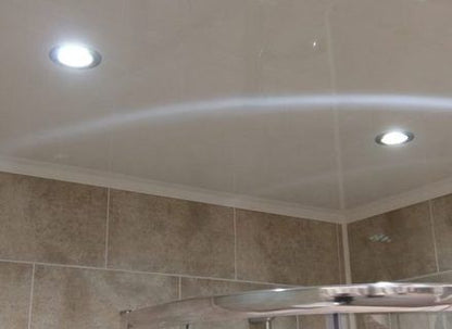 Panel de pared y techo para baño White Gloss 8 mm – 2,6 m